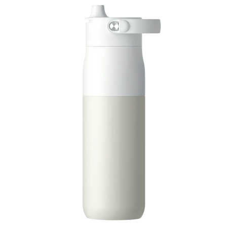 LARQ - Bottle PureVis 2 - Inteligentná, samočistiaca filtračná fľaša s UV-C svetlom - Granite White - 680ml