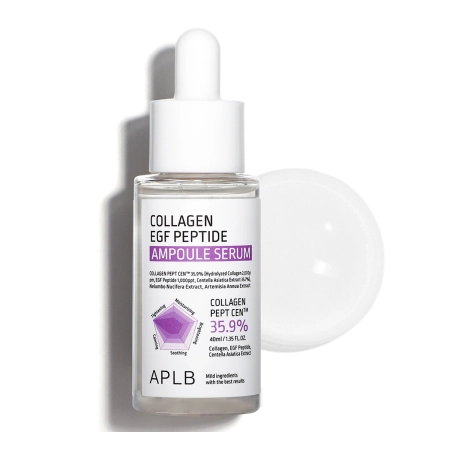 APLB - Collagen EGF Peptide Ampoule Serum - Hydratačné a spevňujúce sérum na tvár - 40 ml