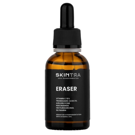 SkinTra - Eraser - Sérum proti sfarbeniam s 10% vitamínom C - 30 ml 