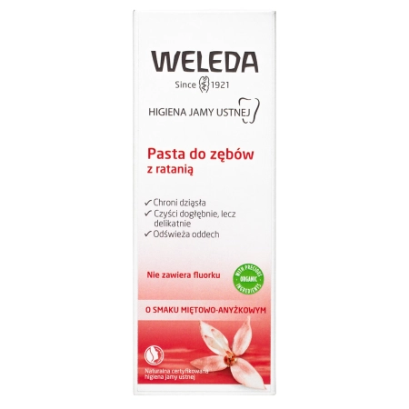 WELEDA - Zubná pasta s ratániou - 75ml