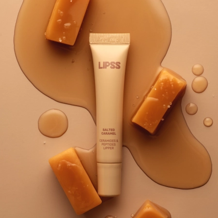 LIPSS - Lipper Lip Gloss - Lesk na pery - Salted Caramel - 9ml