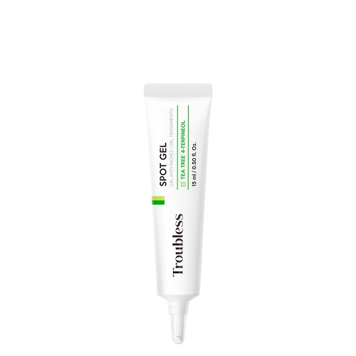 Troubless - Clear Gel Cream - Upokojujúci lokálny gél na akné a nedokonalosti - 15ml