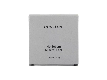 Innisfree - No Sebum Mineral Pact - Kompaktný minerálny púder - 8,5g