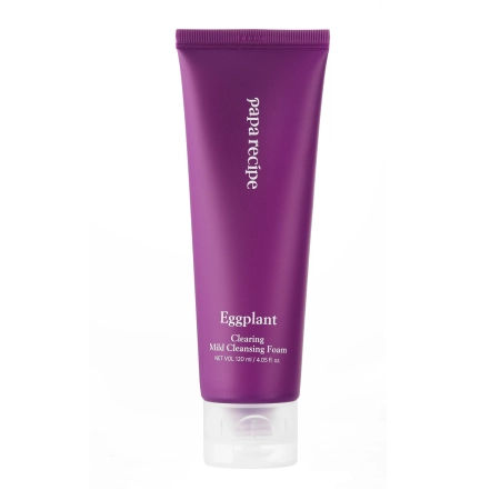 Papa Recipe - Eggplant Clearing Mild Cleansing Foam - Čistiaca pena na tvár - 120 ml