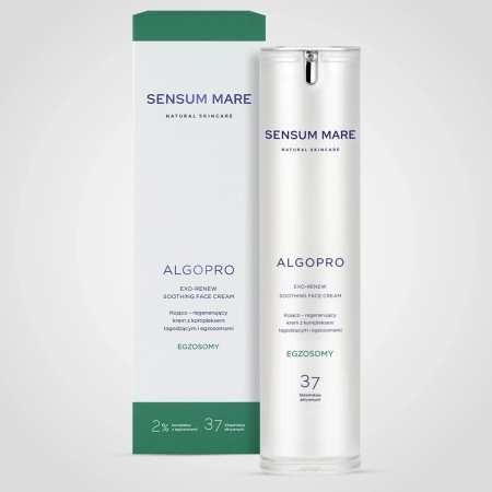 Sensum Mare - Ošetrujúco - regeneračný krém s upokojujúcim komplexom a exozómami - 50ml