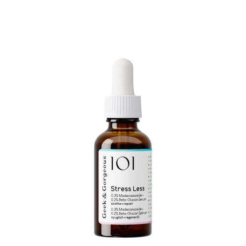 Geek & Gorgeous - Stress Less Beta Glukan + Madecassoside - 0,5% - Gélové sérum s beta-glukánom a madecassozidom - 30ml