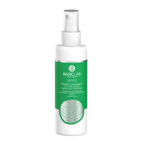 BasicLab - Micellis - Tonizujúci primer pre mastnú, aknóznu a citlivú pleť - 150 ml