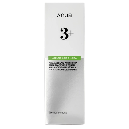 Anua - Azelaic Acid 3 Cica Skin Clarifying Toner - Tonikum redukujúce nedokonalosti - 250ml