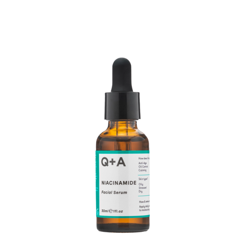 Q+A - Niacinamide Facial Serum - Vyrovnávajúce pleťové sérum s niacínamidom - 30 ml