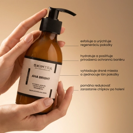 SkinTra - AHA Bright - Balzam s AHA kyselinami 9% - 200ml