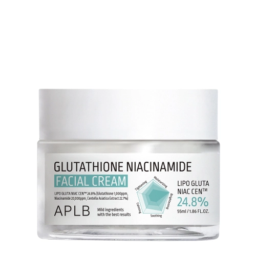 APLB - Glutathione Niacinamide Facial Cream - Rozjasňujúci krém na tvár - 55 ml