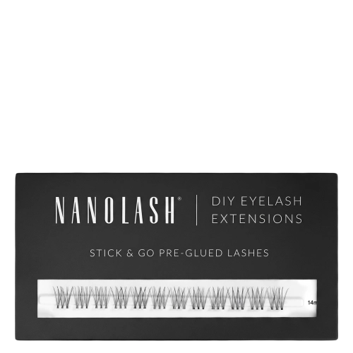 Nanolash - Stick & Go Pre-Glued Lashes - Trsy rias s lepidlom - Innocent - 1 bal.