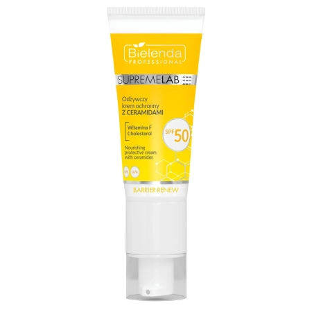 Bielenda Professional - Supremelab - Barrier Renew - Vyživujúci ochranný krém s ceramidmi SPF 50 - 40ml