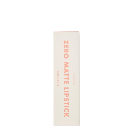 Rom&nd - Zero Matte Lipstick - 08 Adorable - Hydratačný matný rúž - 3g