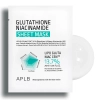 APLB - Glutathione Niacinamide Sheet Mask Set - Sada rozjasňujúcich plátienkových masiek na tvár - 10 x 25ml