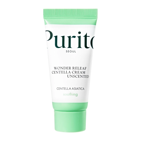 Purito Seoul - Wonder Releaf Centella Mini Kit Unscented - Sada neparfumovaných produktov pre upokojenie citlivej pleti