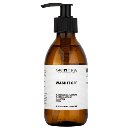 SkinTra - Wash It Off - Glukozidový čistiaci gél - 200ml