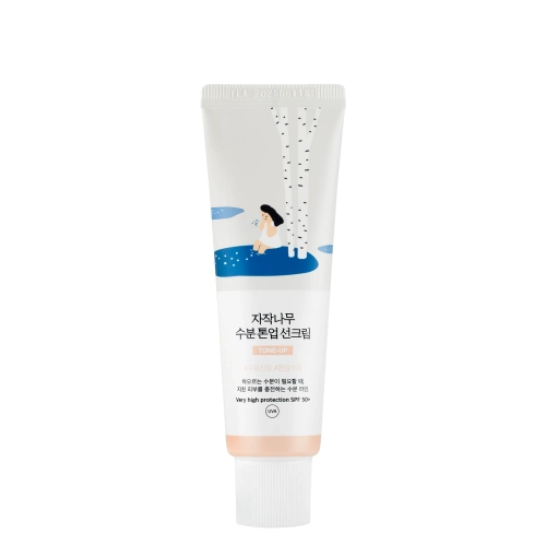 Round Lab - Birch Moisture Tone-Up Sunscreen - Tónovací krém s SPF filtrom - 50 ml