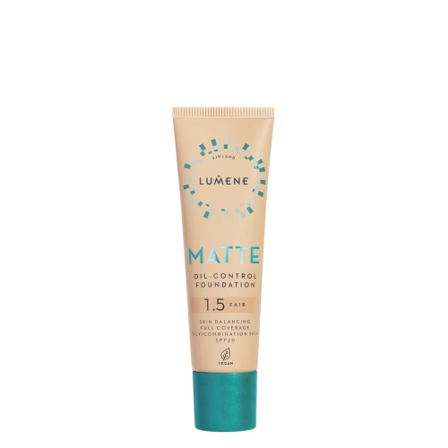 Lumene - Matte Oil Control Foundation SPF 20 - Zmatňujúci make-up - 1,5 Fair - 30ml