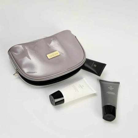 Hadat - Hydro Hair Growth Set - Sada pre rast vlasov - Kozmetická taštička - Šampón 70ml + Kondicionér 70ml + Maska 70ml
