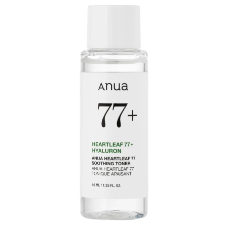 Anua - Heartleaf 77% Soothing Toner - Upokojujúce tonikum na tvár - 40ml