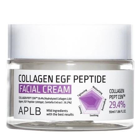 APLB - Collagen EGF Peptide Facial Cream - Hydratačný a spevňujúci krém na tvár - 55 ml