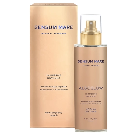 Sensum Mare - Rozjasňujúci telový sprej s trblietkami - 100ml