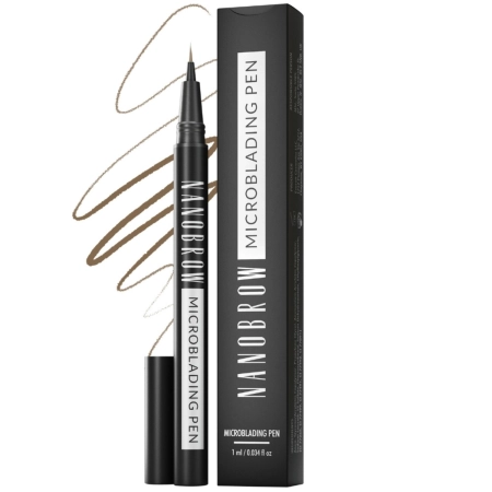 Nanolash - Nanobrow Microblading Pen - Ceruzka na obočie - Warm Brown - 1ml