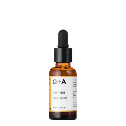 Q+A - Peptide - Facial Serum - Hydratačné a regeneračné pleťové sérum s peptidmi - 30ml