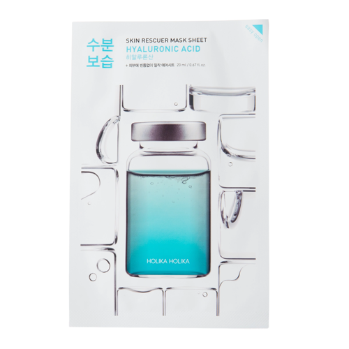 Holika Holika - Skin Rescuer Mask Sheet - Hyaluronic Acid - Hydratačná plátenková maska ​​s kyselinou hyalurónovou - 20ml