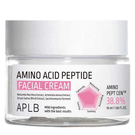 APLB - Amino Acid Peptide Facial Cream - Upokojujúci a spevňujúci pleťový krém - 55 ml