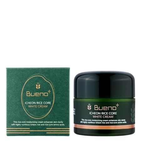 Bueno - Icheon Rice Core White Cream - Vyživujúci rozjasňujúci krém s ryžou Icheon - 80g