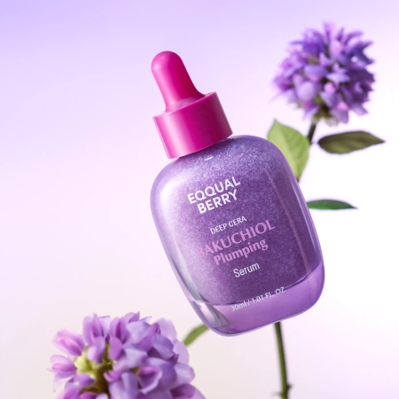 EQQUALBERRY - Bakuchiol Plumping Serum - Spevňujúce a hydratačné sérum s bakuchiolom - 30ml
