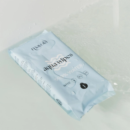 Mayola - Aqua Wipes Step 1 - Vlhčené utierky s ovosom - 60ks