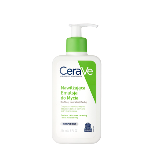 CeraVe - Hydratačná čistiaca emulzia pre suchú a citlivú pokožku - 236ml