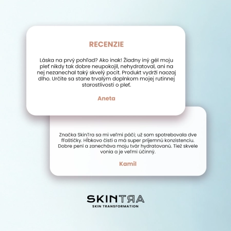 SkinTra - Wash It Off - Glukozidový čistiaci gél - 200ml