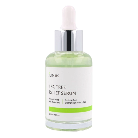  iUNIK - Tea Tree Relief Serum - Sérum na problematickú pleť s vodou z listov čajovníka - 50ml