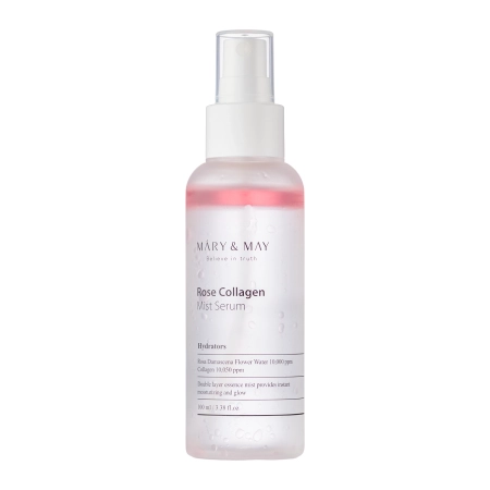 Mary&May - Rose Collagen Mist Serum - Hydratačné a anti-aging dvojfázové sérum v spreji - 100ml