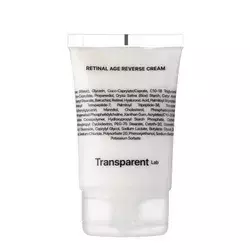Transparent Lab - Retinal Age Reverse Cream - Krém proti vráskam s retinalom - 50ml