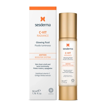 sesderma - C-Vit Radiance Glowing Fluid - Rozjasňujúci krém na tvár - 50ml