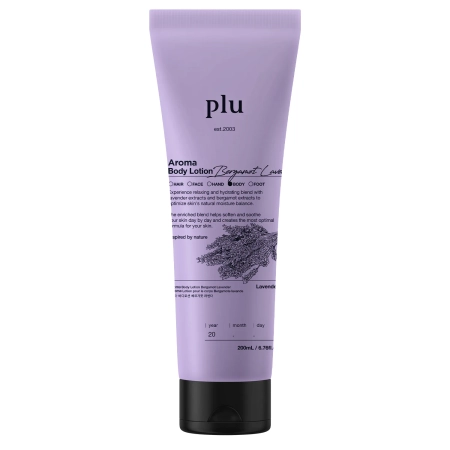 plu - Aroma Body Lotion - Balzam na telo - Bergamot Lavender - 200ml