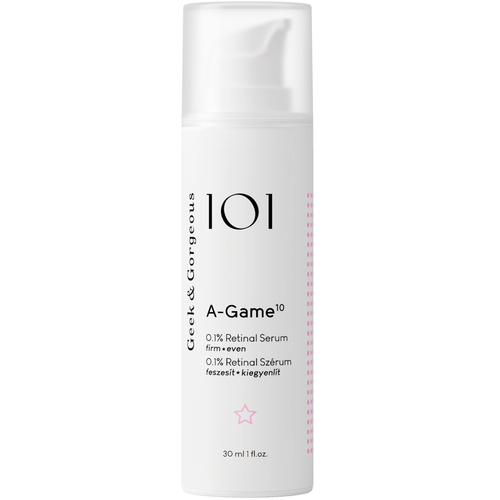 Geek & Gorgeous - A-Game 10 - Sérum s retinalom 0,1% - 30ml