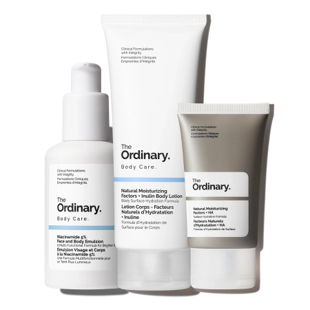 The Ordinary - The Face & Body Set - Sada kozmetiky na tvár a telo - Pleťová emulzia 100ml + Telový balzam 100ml + Krém na tvár 30ml