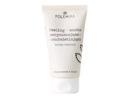 Polemika - Matcha Purifier - Rozjasňujúca čistiaca peelingová maska  - 75ml 