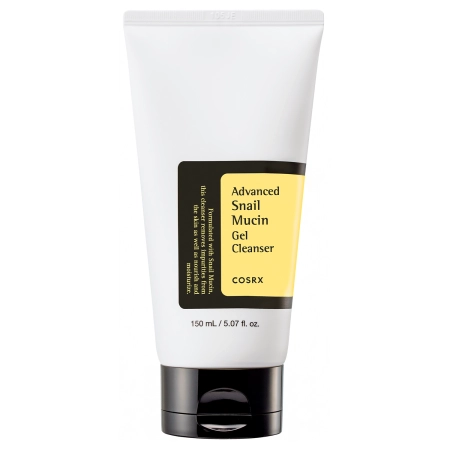 COSRX - Advanced Snail Mucin Power Gel Cleanser - Jemný čistiaci gél na tvár so slimačím slizom - 150ml