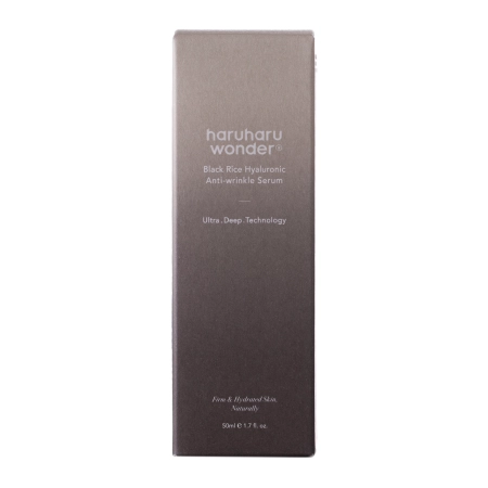 Haruharu Wonder - Black Rice Hyaluronic Anti-Wrinkle Serum - Sérum proti vráskam z extraktom čiernej ryže - 50 ml
