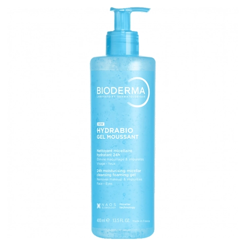 Bioderma - Hydrabio Gel Moussant - Hydratačný čistiaci gél na tvár - 400ml