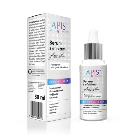 Apis - Crystal Skin - Sérum na tvár pre efekt Glass Skin - 30ml