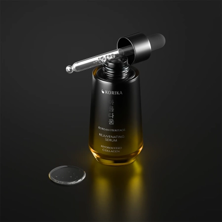 KORIKA - Korean Heritage Hydrolyzed Collagen Premium Rejuvenating Serum - Revitalizačné sérum na tvár s kolagénom - 30ml