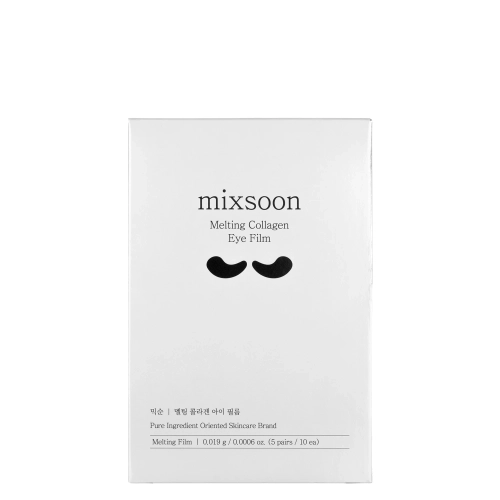Mixsoon - Melting Collagen Eye Film - Rozpustné kolagénové náplasti pod oči - 5 párov / 10ks